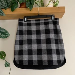 Madewell Flannel Skirt, 4